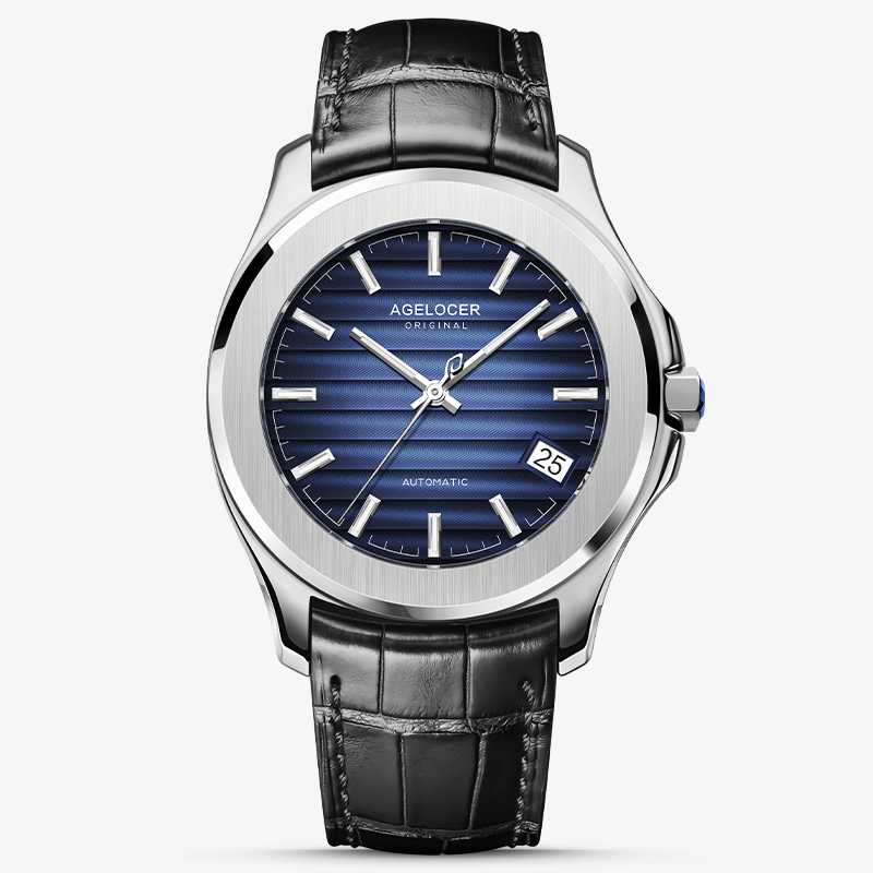 Agelocer Baikal Men's Big Date Automatic Mechanical Watch