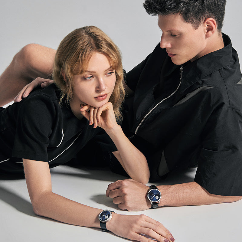 Agelocer Astronomer Couple's Moonphase Watch