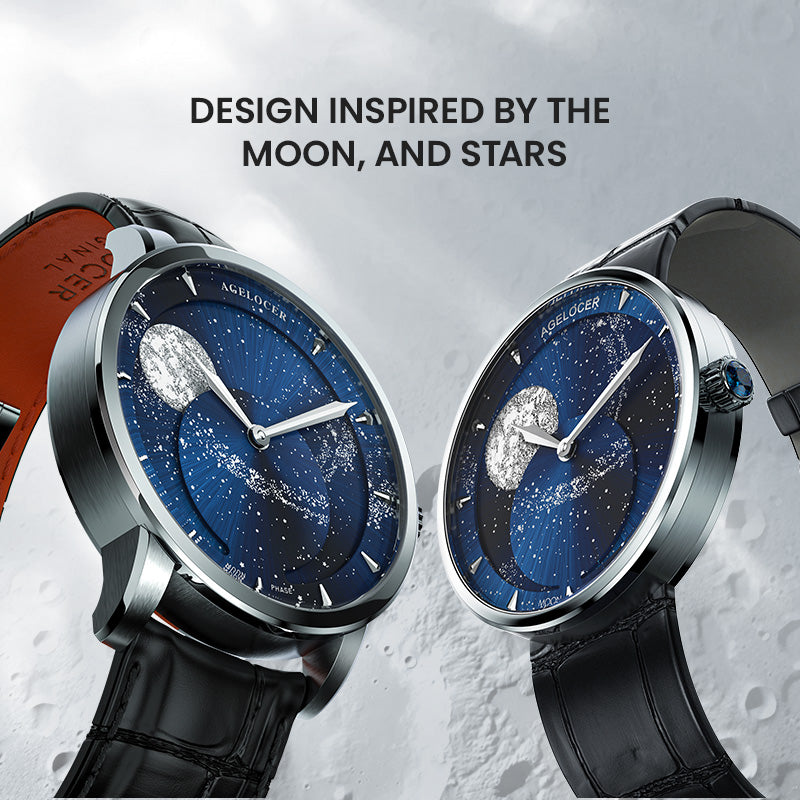 Agelocer Astronomer Couple's Moonphase Watch