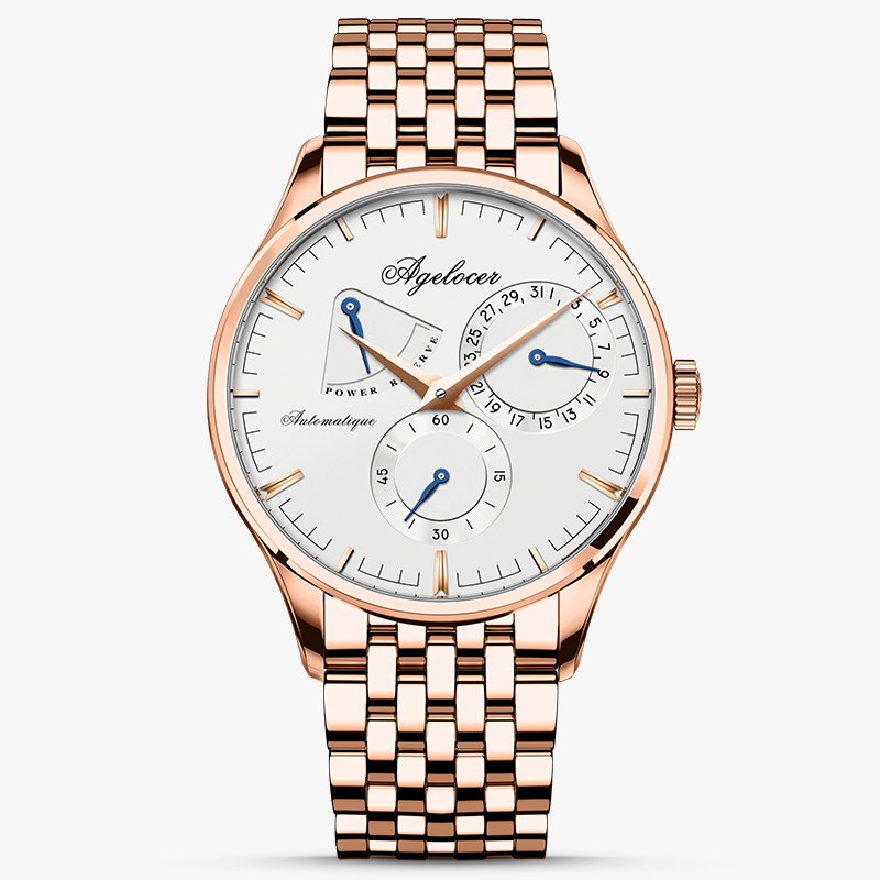 Agelocer Budapest Kinetic Display Men's Automatic Mechanical Watch