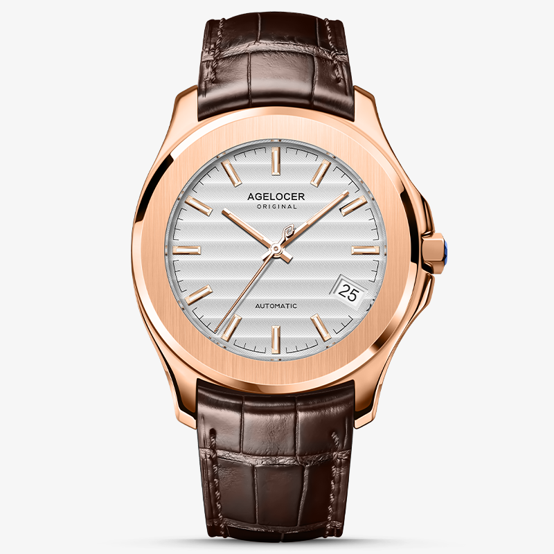 Agelocer Baikal Men's Big Date Automatic Mechanical Watch