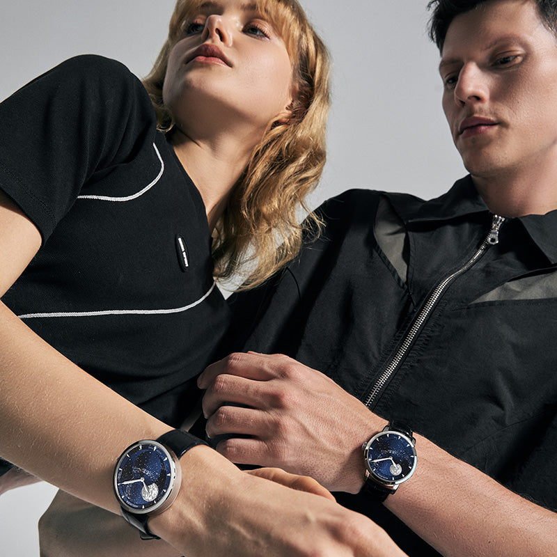 Agelocer Astronomer Couple's Moonphase Watch