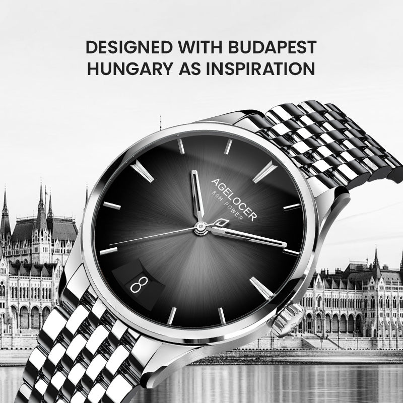 Agelocer Budapest Big Date Men's Automatic Mechanical Watch