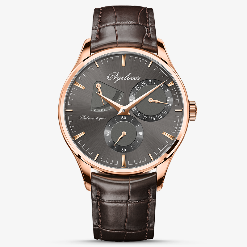 Agelocer Budapest Kinetic Display Men's Automatic Mechanical Watch