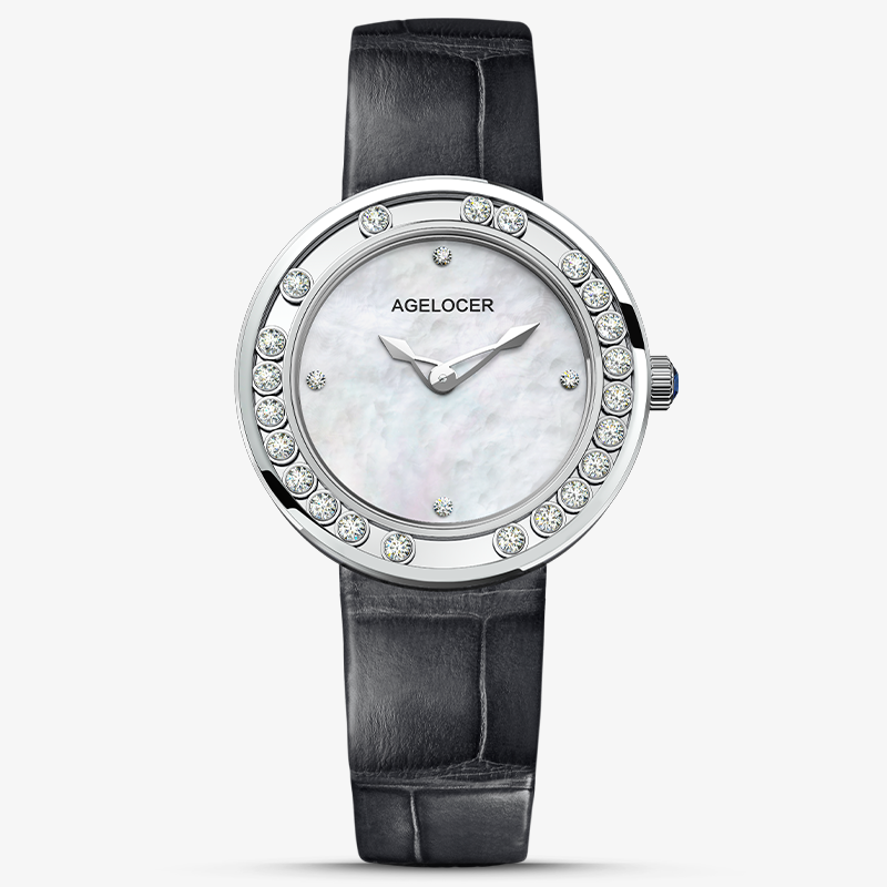 Agelocer Baikal Happy Diamond Ladies Fashion Quartz Watch